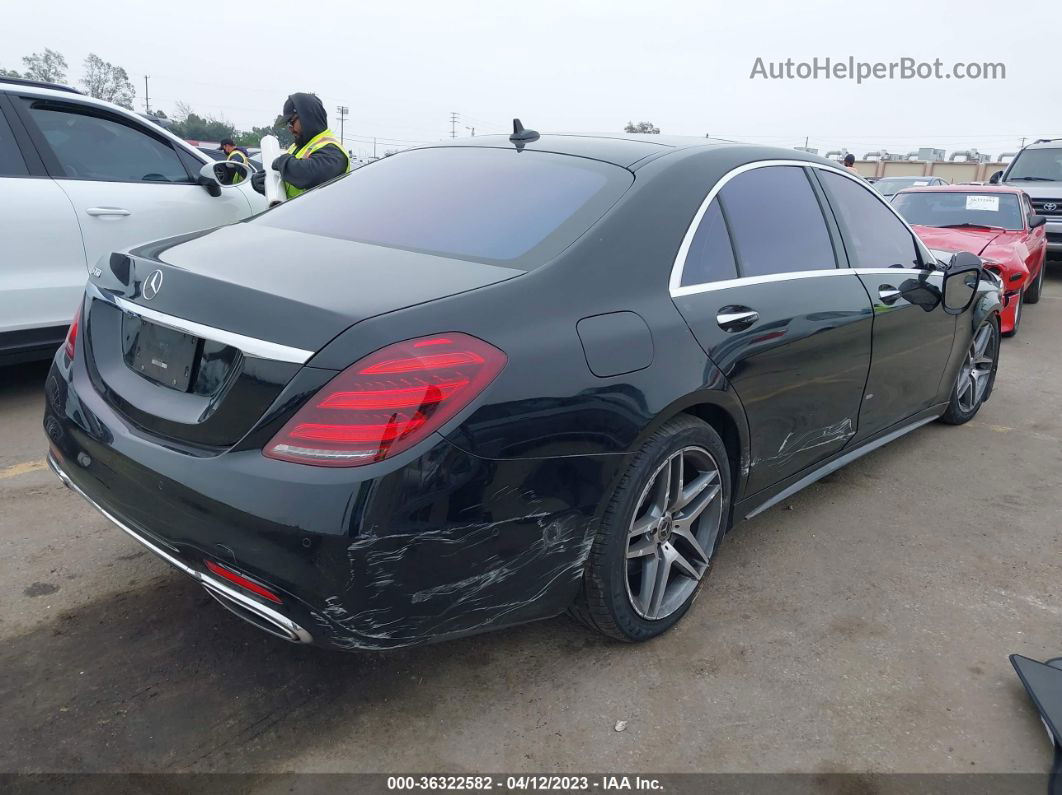 2019 Mercedes-benz S-class S 450 Black vin: WDDUG6GBXKA467257