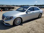 2015 Mercedes-benz S S600 Серебряный vin: WDDUG7GB1FA094119