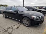 2015 Mercedes-benz S S600 Black vin: WDDUG7GB6FA095153