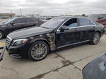 2015 Mercedes-benz S S600 Black vin: WDDUG7GB6FA095153