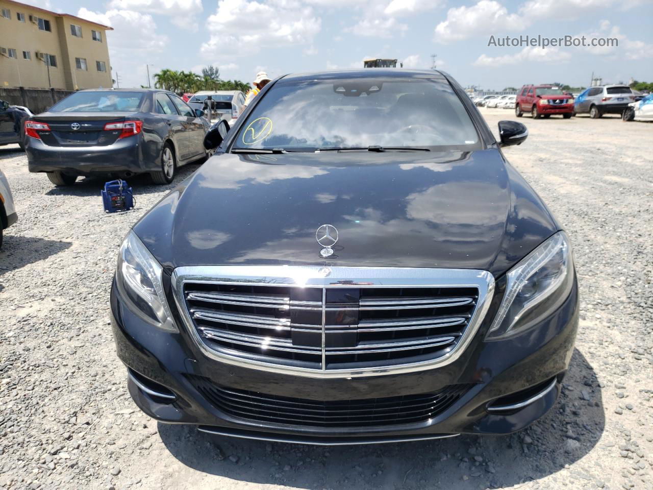 2015 Mercedes-benz S S600 Черный vin: WDDUG7GB8FA085255