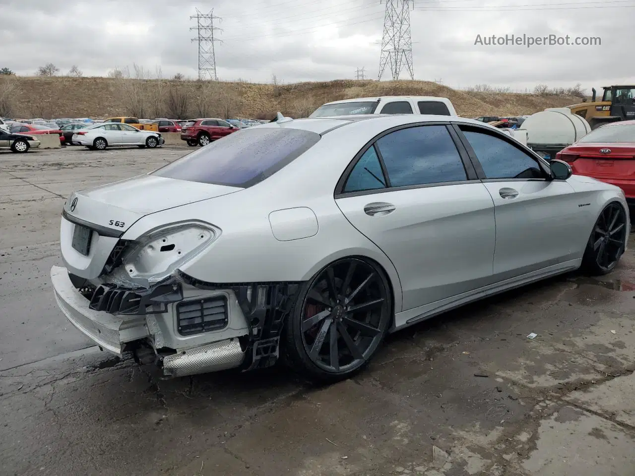 2015 Mercedes-benz S 63 Amg Silver vin: WDDUG7JB2FA074387