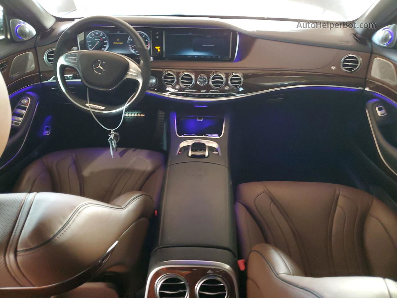 2015 Mercedes-benz S 63 Amg Gray vin: WDDUG7JB3FA123953