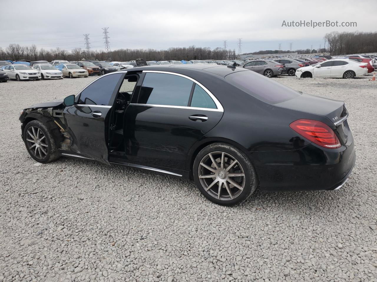 2015 Mercedes-benz S 65 Amg Черный vin: WDDUG7KB8FA085912