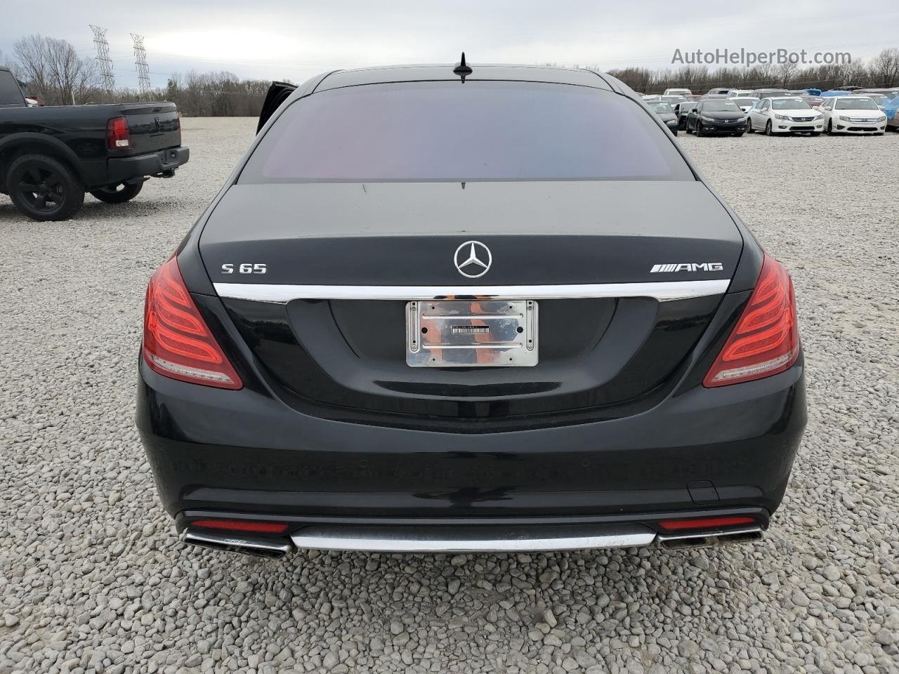 2015 Mercedes-benz S 65 Amg Black vin: WDDUG7KB8FA085912