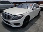 2015 Mercedes-benz S 550 Cream vin: WDDUG8CB0FA108006