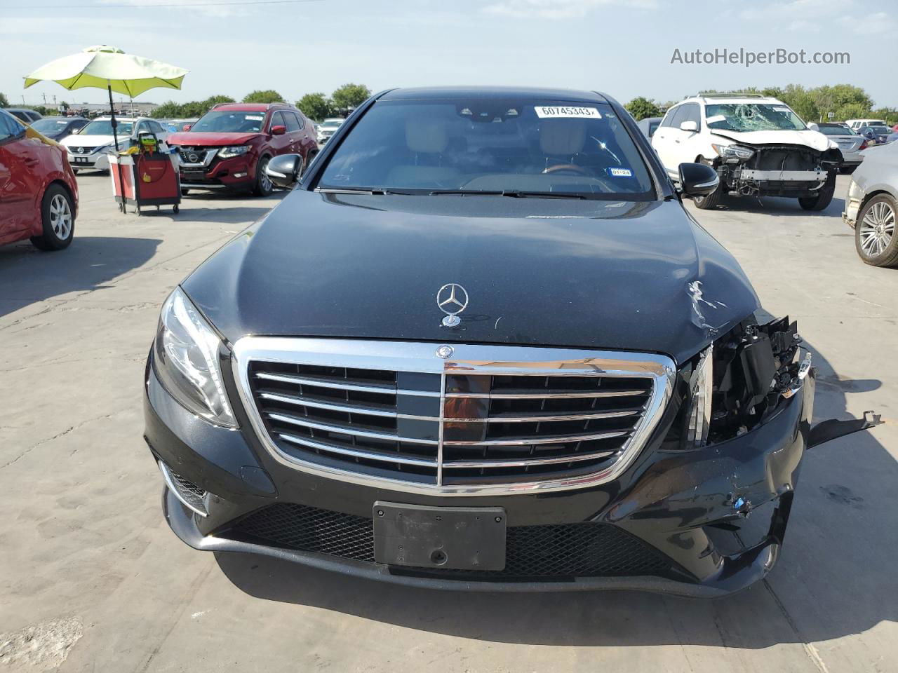 2015 Mercedes-benz S 550 Black vin: WDDUG8CB0FA121483