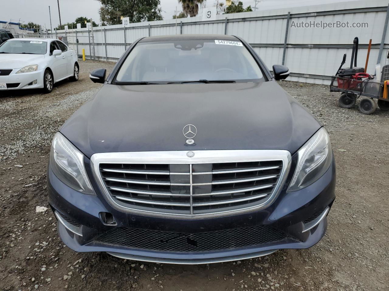 2015 Mercedes-benz S 550 Blue vin: WDDUG8CB0FA190724