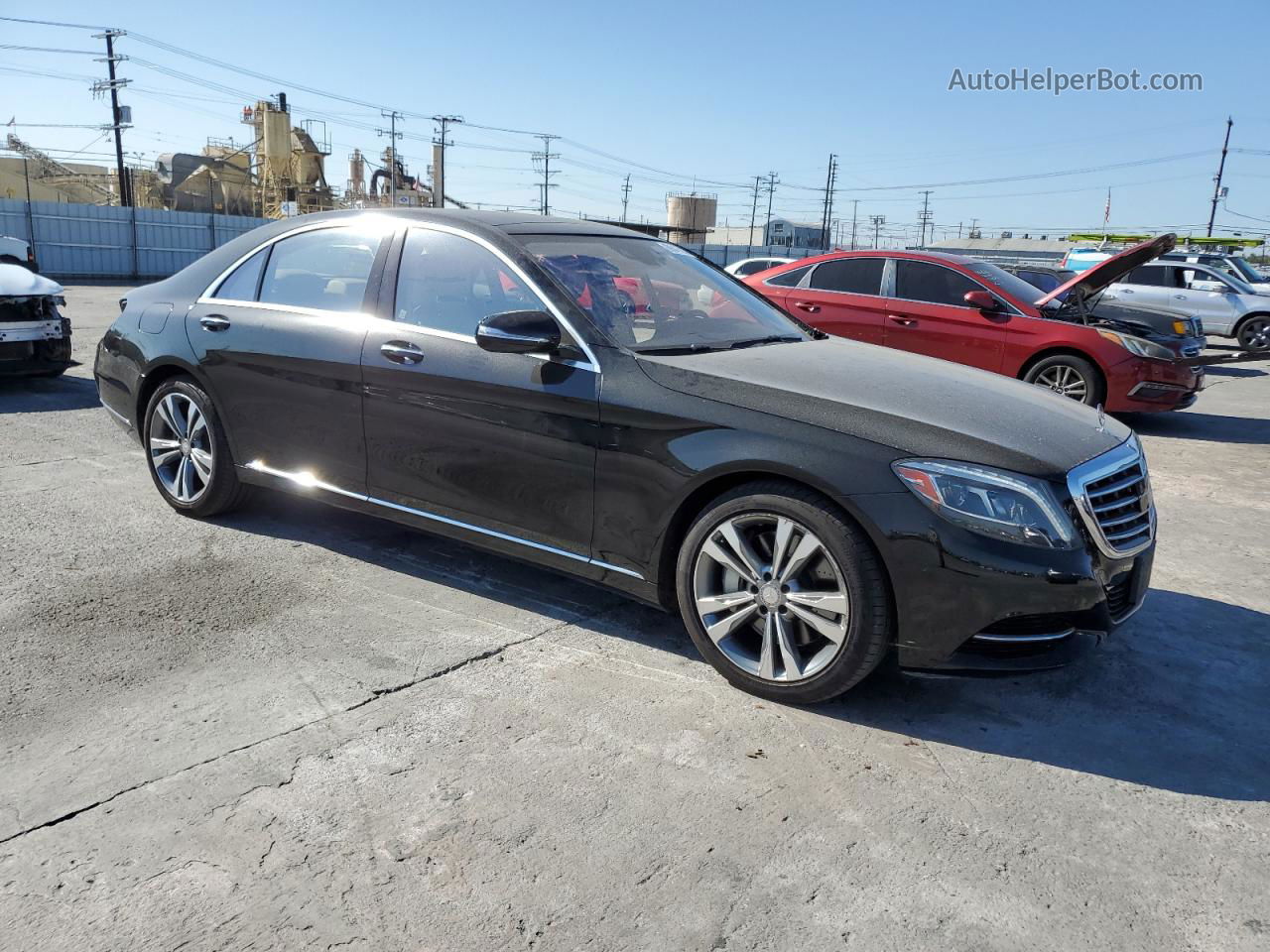 2014 Mercedes-benz S 550 Black vin: WDDUG8CB1EA043634