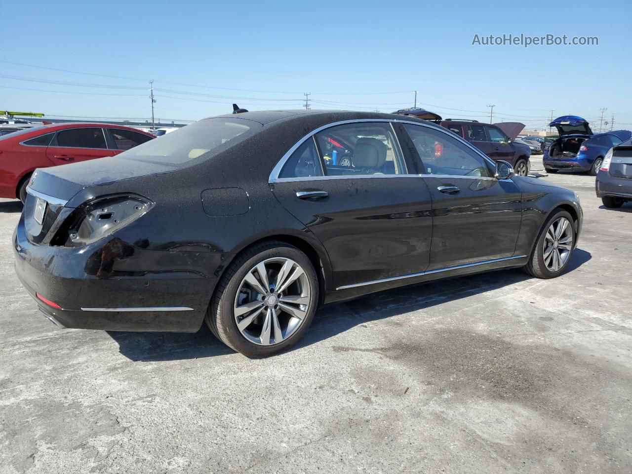 2014 Mercedes-benz S 550 Black vin: WDDUG8CB1EA043634