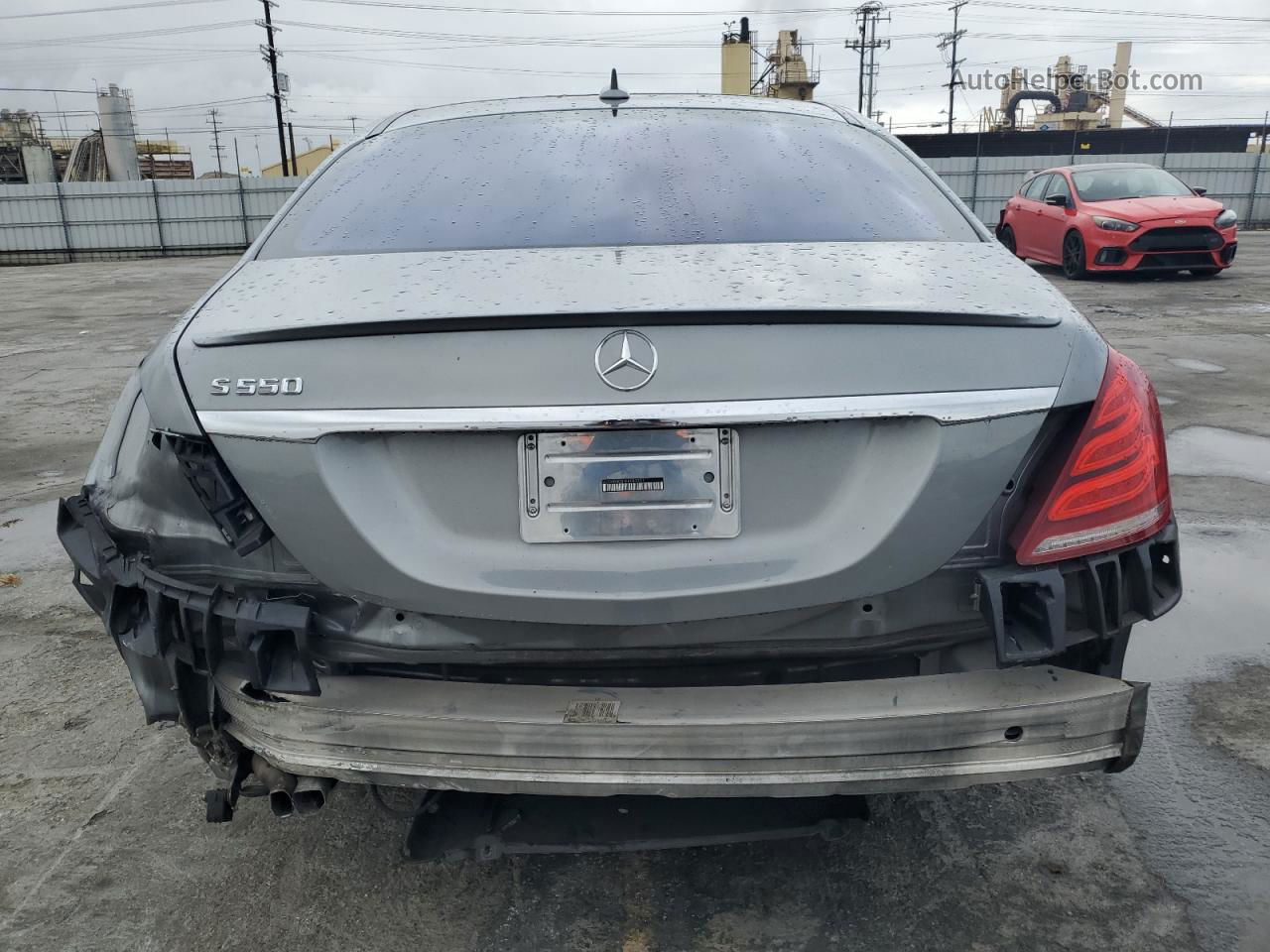 2015 Mercedes-benz S 550 Gray vin: WDDUG8CB1FA083231