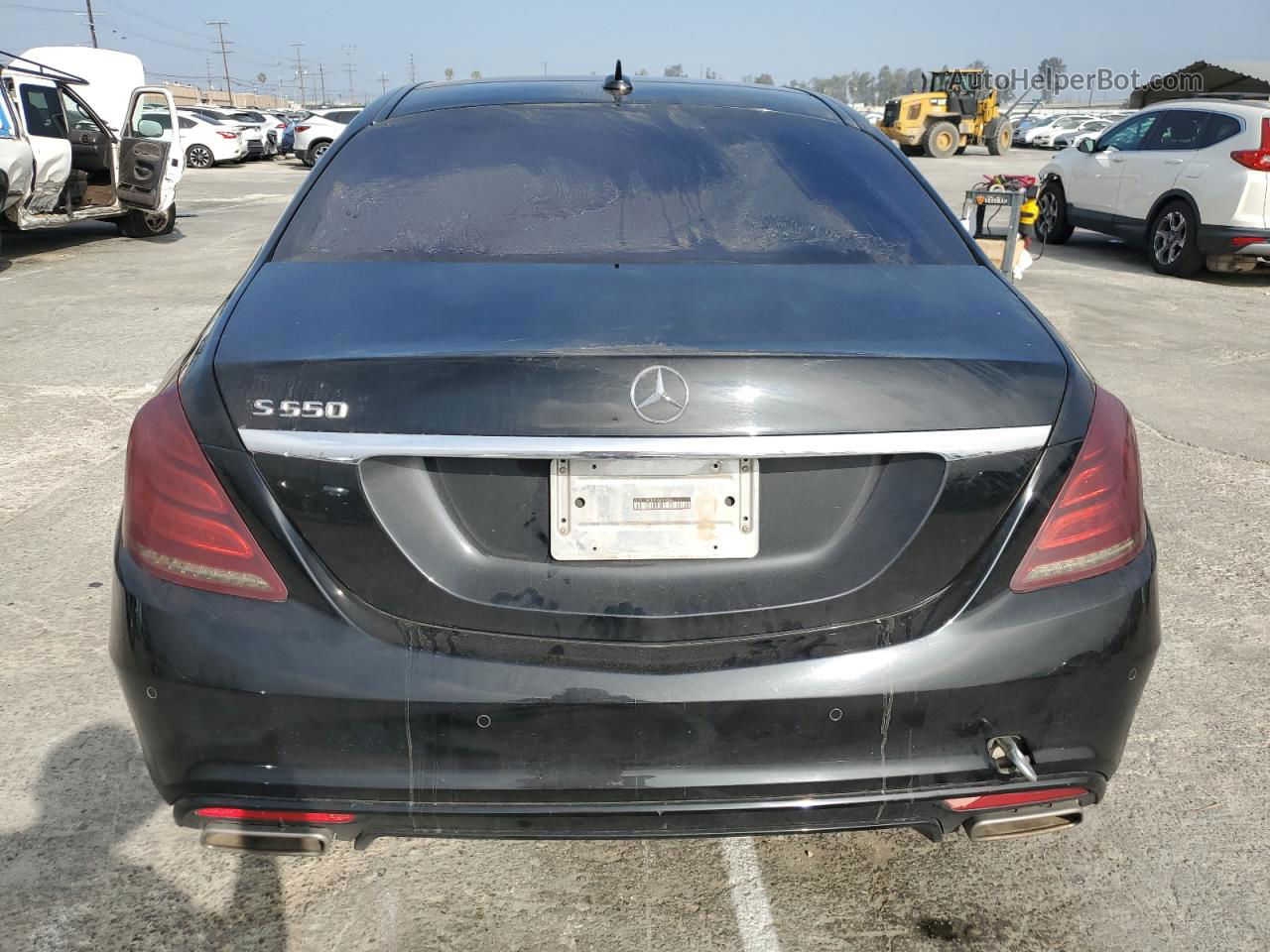 2015 Mercedes-benz S 550 Черный vin: WDDUG8CB1FA094004