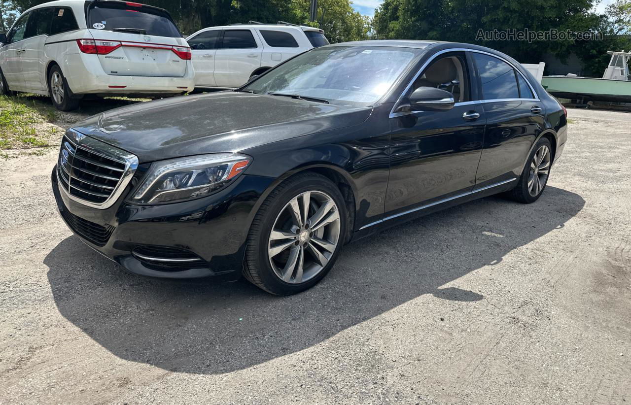 2015 Mercedes-benz S 550 Black vin: WDDUG8CB1FA099252