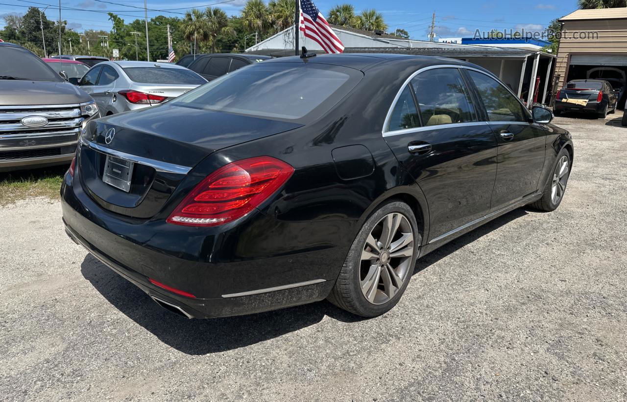 2015 Mercedes-benz S 550 Black vin: WDDUG8CB1FA099252