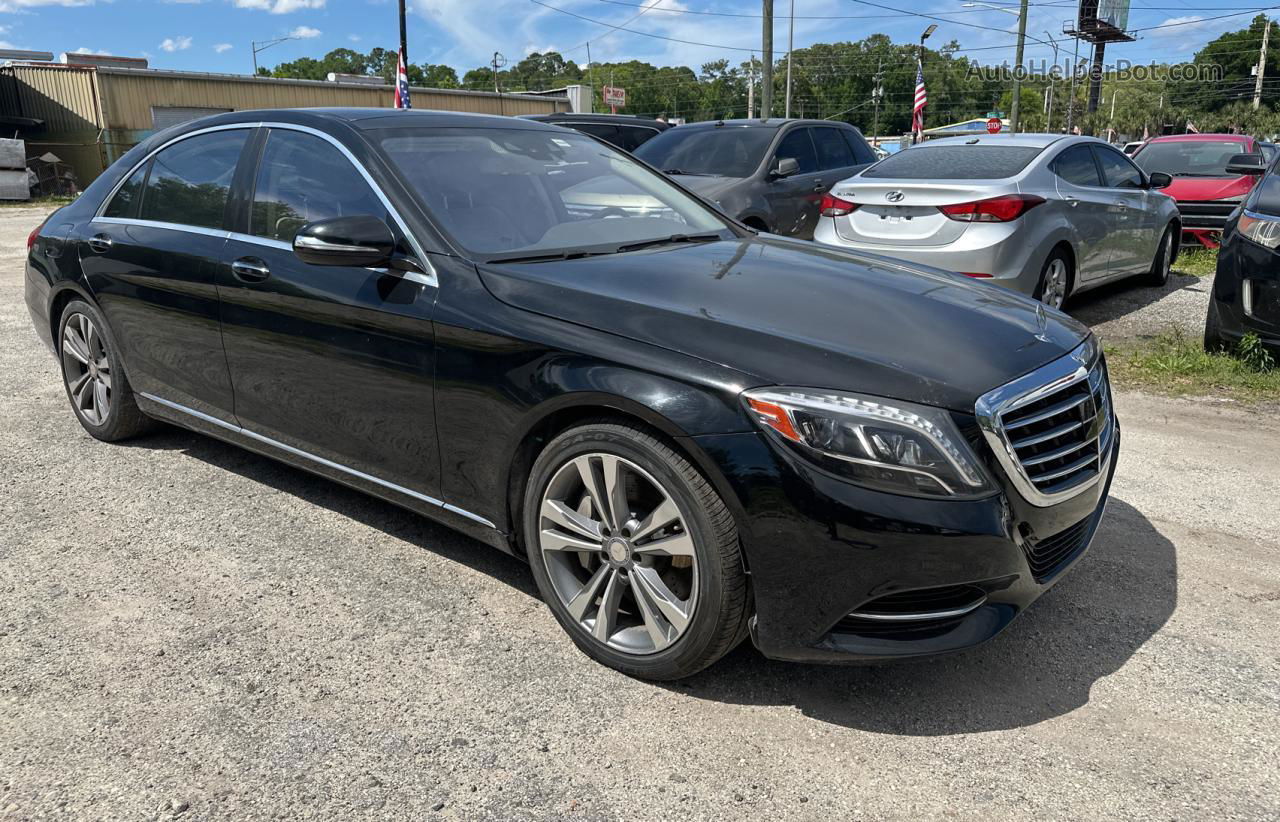 2015 Mercedes-benz S 550 Black vin: WDDUG8CB1FA099252