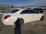 2015 Mercedes-benz S 550 White vin: WDDUG8CB1FA141905