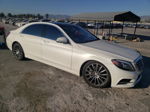 2015 Mercedes-benz S 550 White vin: WDDUG8CB1FA141905