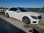 2015 Mercedes-benz S 550 White vin: WDDUG8CB1FA179537