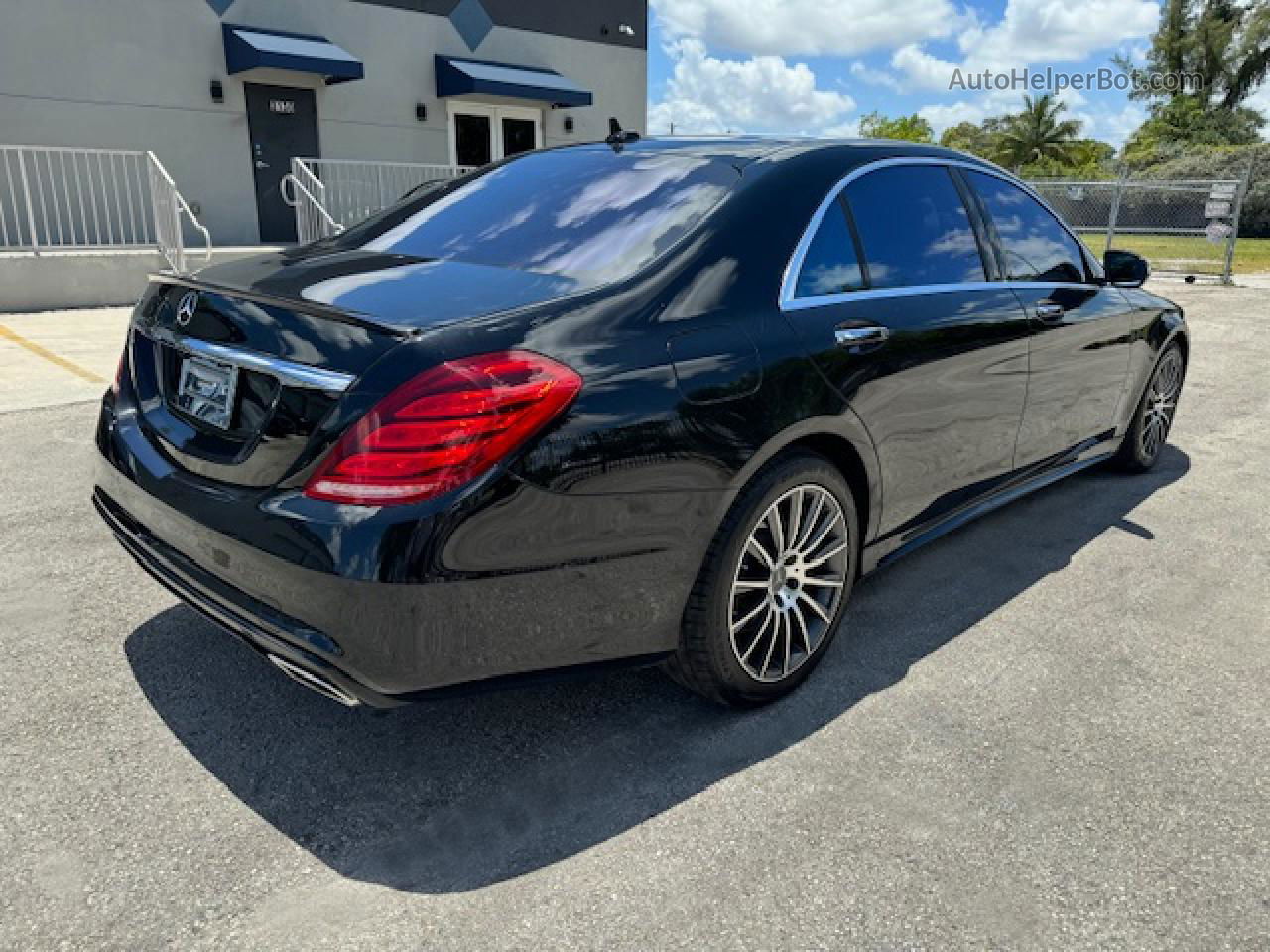 2014 Mercedes-benz S 550 Black vin: WDDUG8CB2EA023408