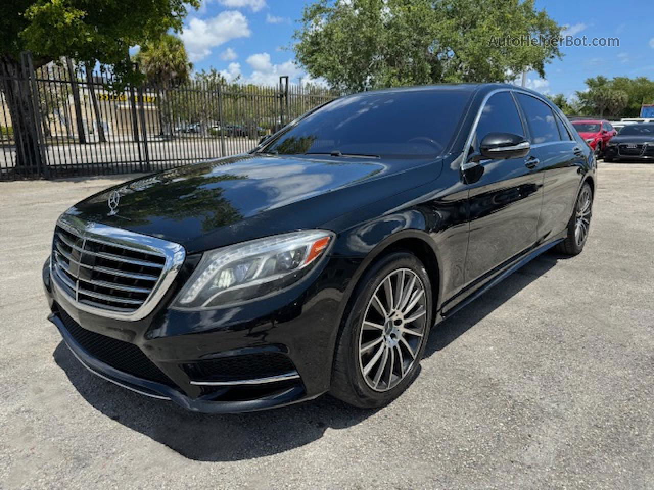 2014 Mercedes-benz S 550 Black vin: WDDUG8CB2EA023408