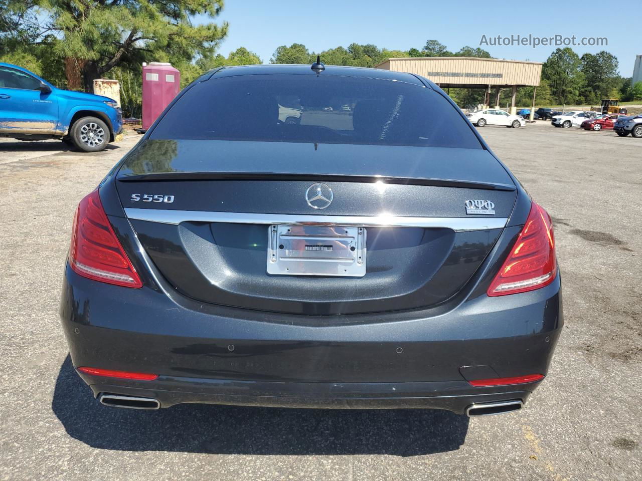 2015 Mercedes-benz S 550 Черный vin: WDDUG8CB2FA093167