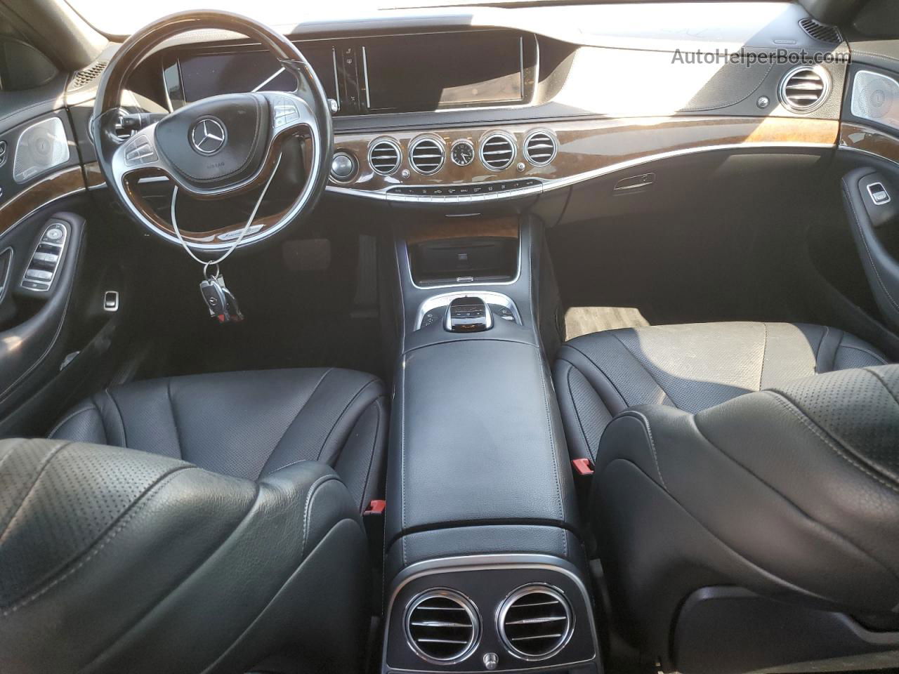 2015 Mercedes-benz S 550 Черный vin: WDDUG8CB2FA093167