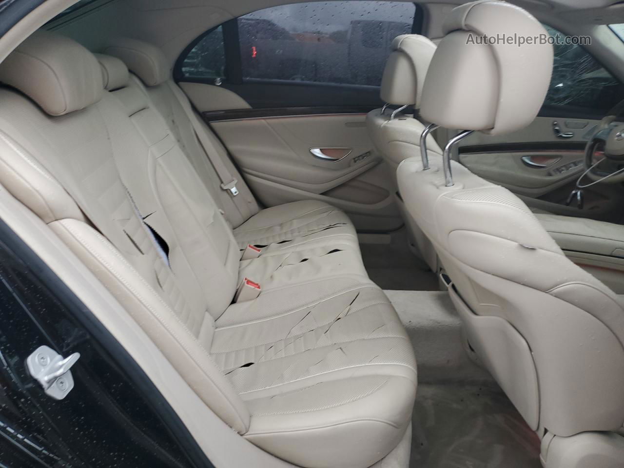 2015 Mercedes-benz S 550 Черный vin: WDDUG8CB2FA123669