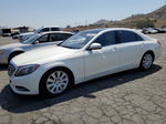 2015 Mercedes-benz S 550 White vin: WDDUG8CB2FA130458