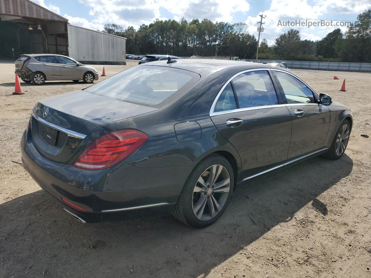 2015 Mercedes-benz S 550 Blue vin: WDDUG8CB2FA160012