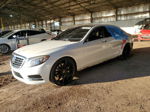 2015 Mercedes-benz S 550 White vin: WDDUG8CB3FA100594