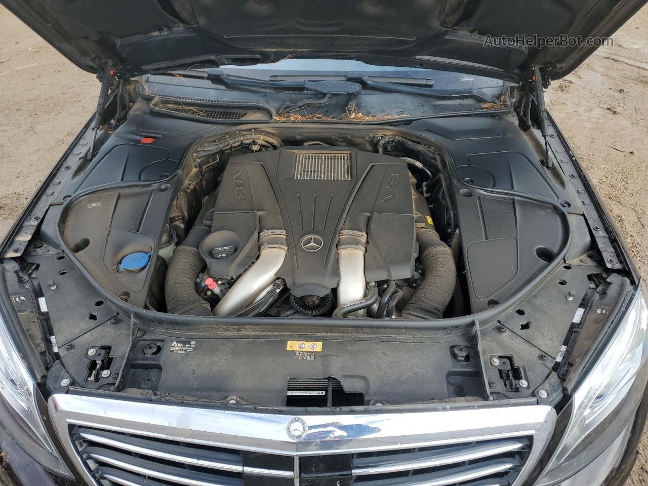 2015 Mercedes-benz S 550 Черный vin: WDDUG8CB3FA123342
