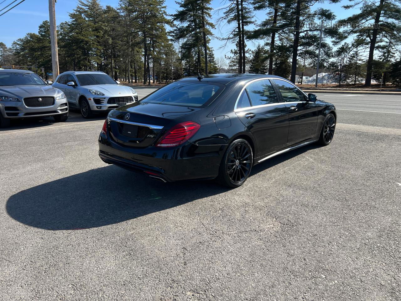 2015 Mercedes-benz S 550 Black vin: WDDUG8CB3FA167244