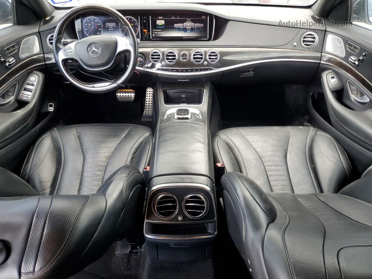 2015 Mercedes-benz S 550 Черный vin: WDDUG8CB4FA093820