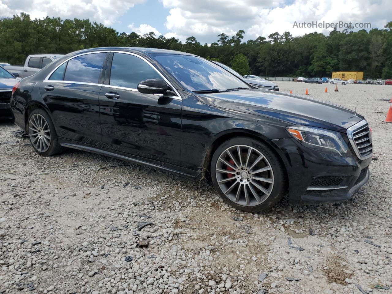 2015 Mercedes-benz S 550 Black vin: WDDUG8CB4FA093820