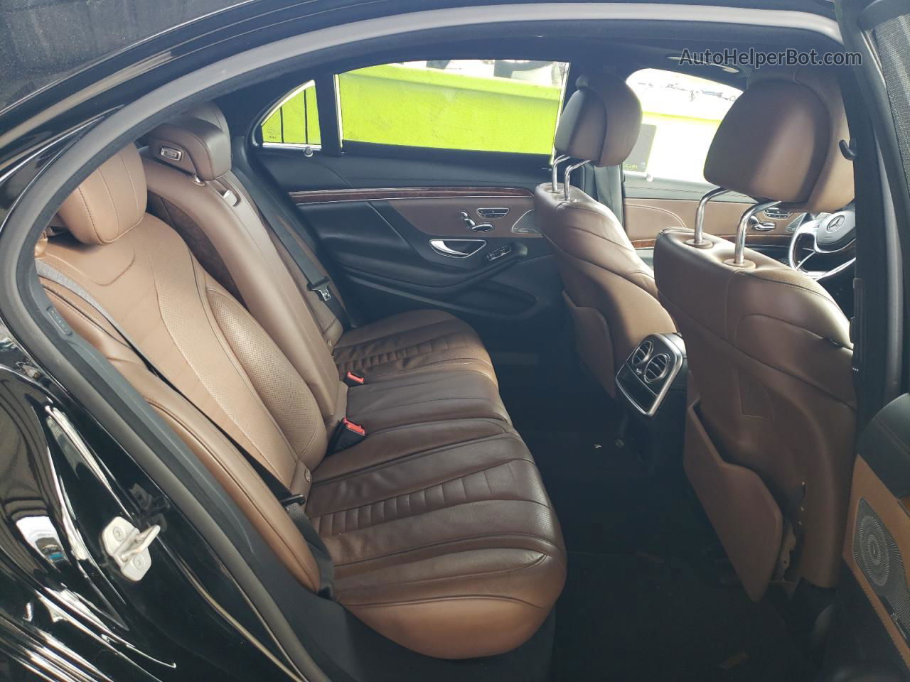 2015 Mercedes-benz S 550 Black vin: WDDUG8CB4FA114844