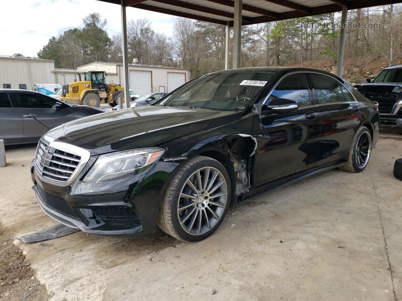 2015 Mercedes-benz S 550 Черный vin: WDDUG8CB4FA114844