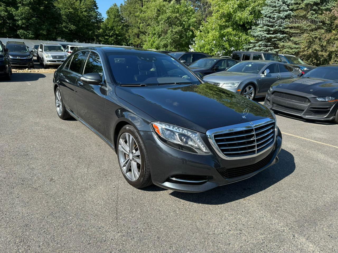 2015 Mercedes-benz S 550 Gray vin: WDDUG8CB4FA130106