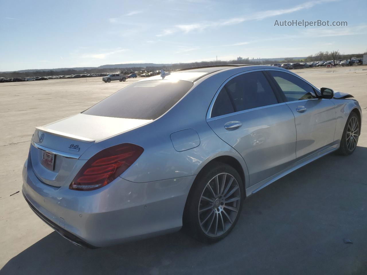 2015 Mercedes-benz S 550 Silver vin: WDDUG8CB4FA132003