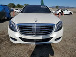 2015 Mercedes-benz S 550 White vin: WDDUG8CB4FA136004