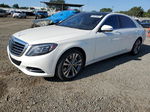 2015 Mercedes-benz S 550 Белый vin: WDDUG8CB4FA136004