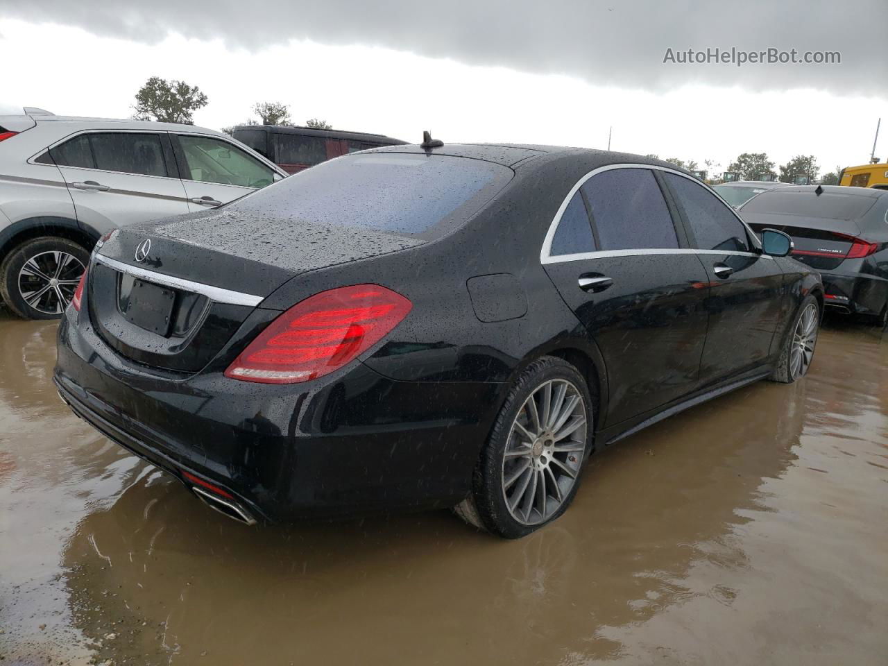 2015 Mercedes-benz S 550 Black vin: WDDUG8CB4FA201126