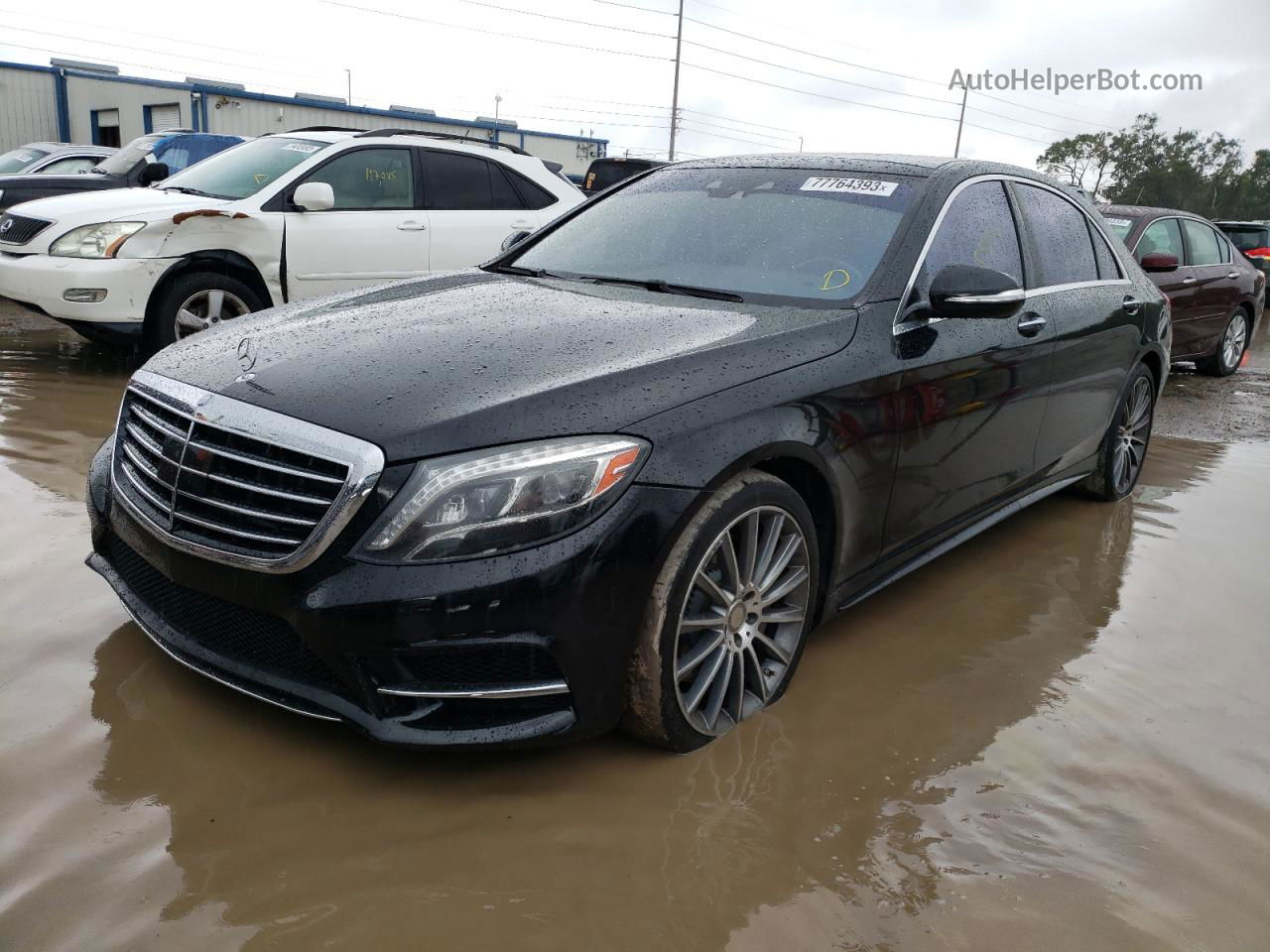 2015 Mercedes-benz S 550 Black vin: WDDUG8CB4FA201126