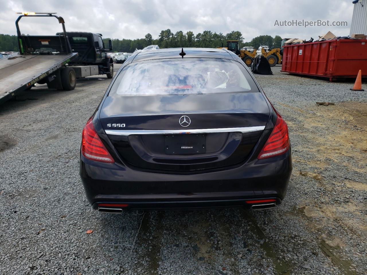 2015 Mercedes-benz S 550 Black vin: WDDUG8CB4FA202325