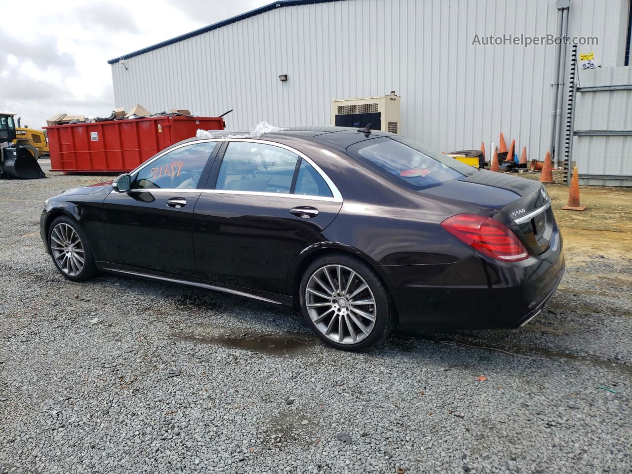 2015 Mercedes-benz S 550 Black vin: WDDUG8CB4FA202325