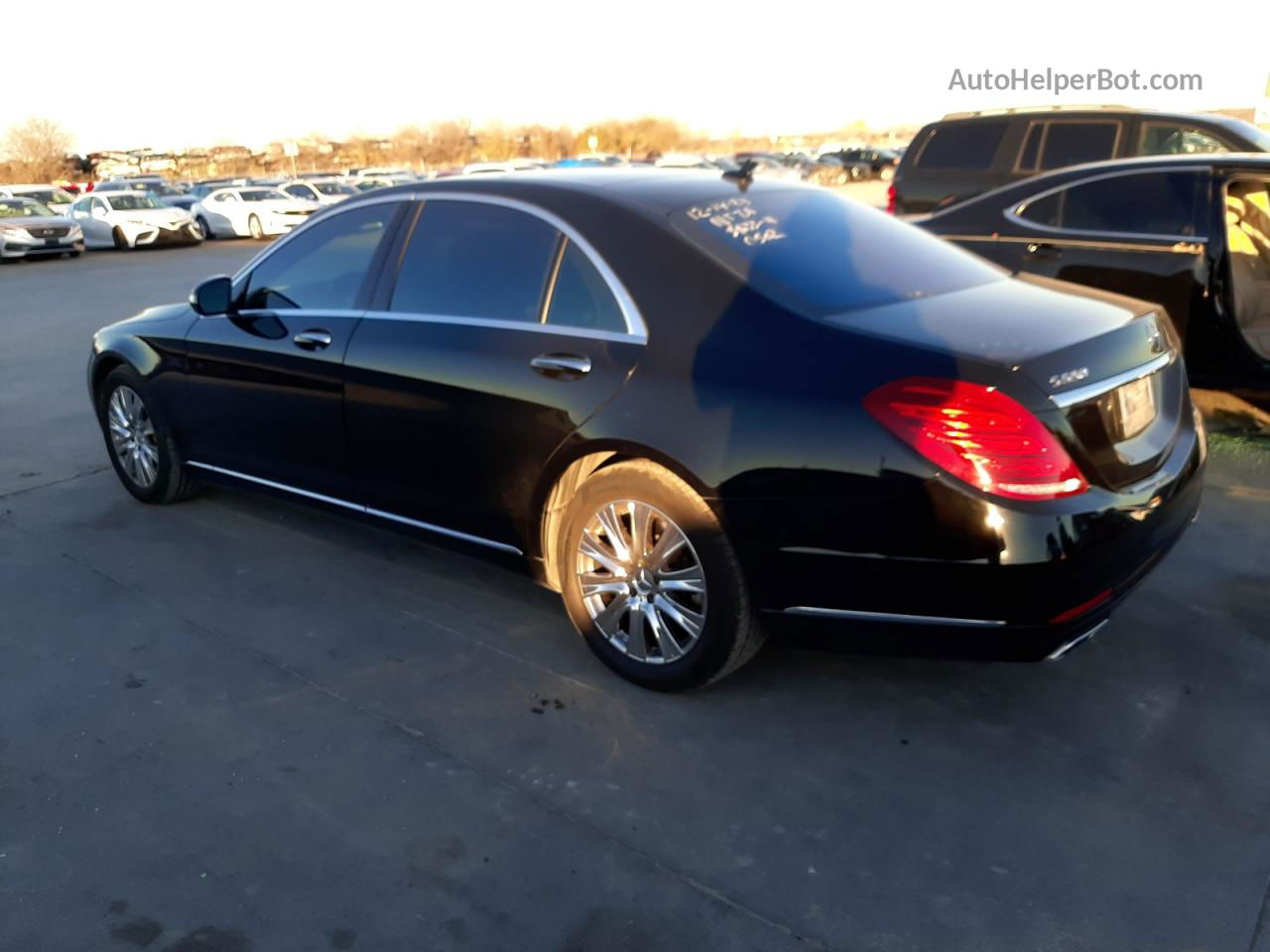 2015 Mercedes-benz S 550 Black vin: WDDUG8CB5FA100502