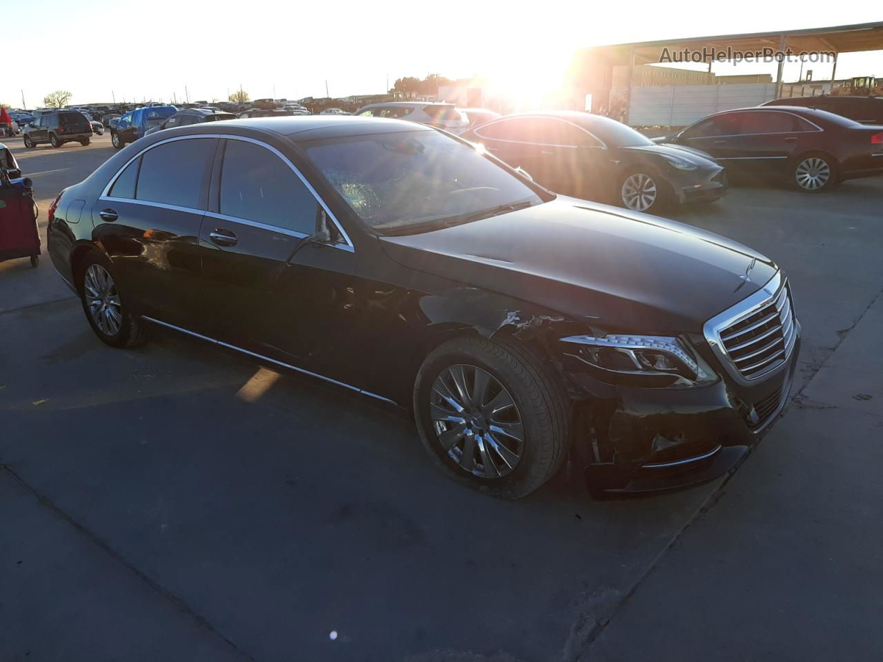 2015 Mercedes-benz S 550 Black vin: WDDUG8CB5FA100502