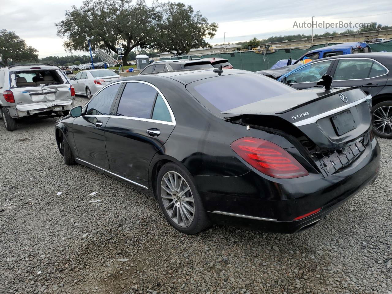 2015 Mercedes-benz S 550 Black vin: WDDUG8CB5FA119955