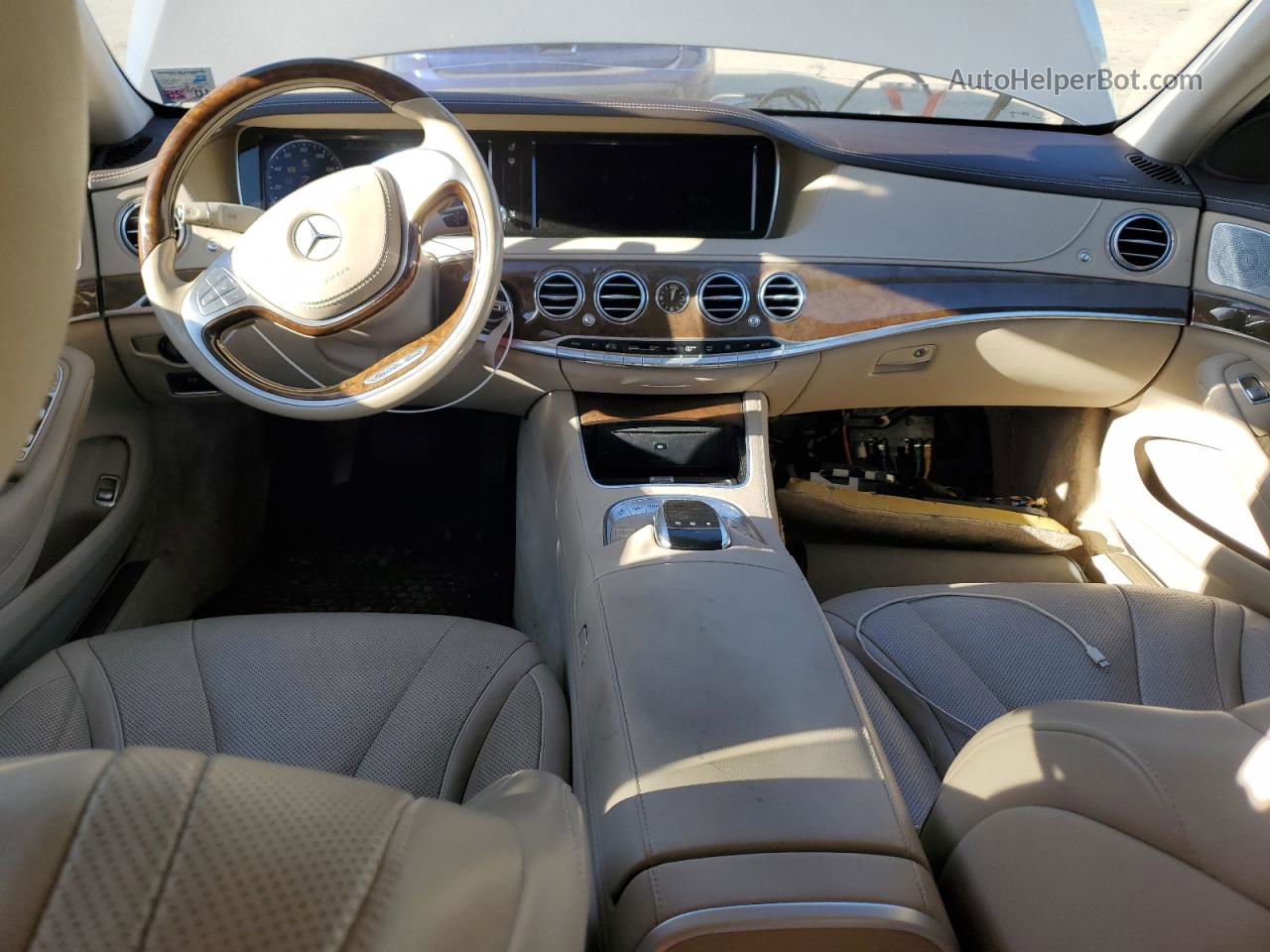 2015 Mercedes-benz S 550 Gray vin: WDDUG8CB5FA132768