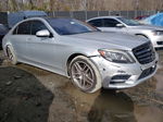 2015 Mercedes-benz S 550 Silver vin: WDDUG8CB5FA162532