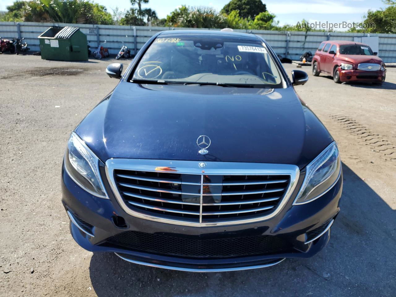 2015 Mercedes-benz S 550 Blue vin: WDDUG8CB5FA163342